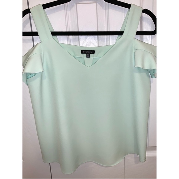 NWOT Dynamite Off-The-Shoulder Top - Picture 3 of 5